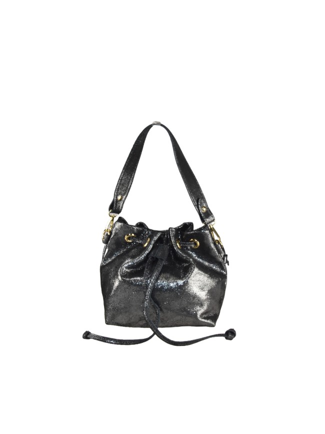 Woman leather shoulder bag - LS25827