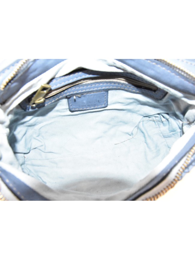 Borsa tracolla in pelle vintage -...