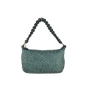 Borsa  da spalla in pelle intrecciato effetto vintage - TJ48853
