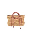 Borsa a mano donna da spiaggia in paglia - BO2502