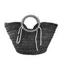 Borsa a mano donna da spiaggia in paglia - BO2500
