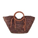 Borsa a mano donna da spiaggia in paglia - BO2500