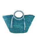 Borsa a mano donna da spiaggia in paglia - BO2500