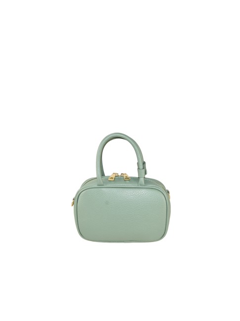 Leather hand bag 100% made...