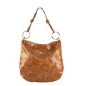 Woman leather shoulder bag 100% made italy - CY19821