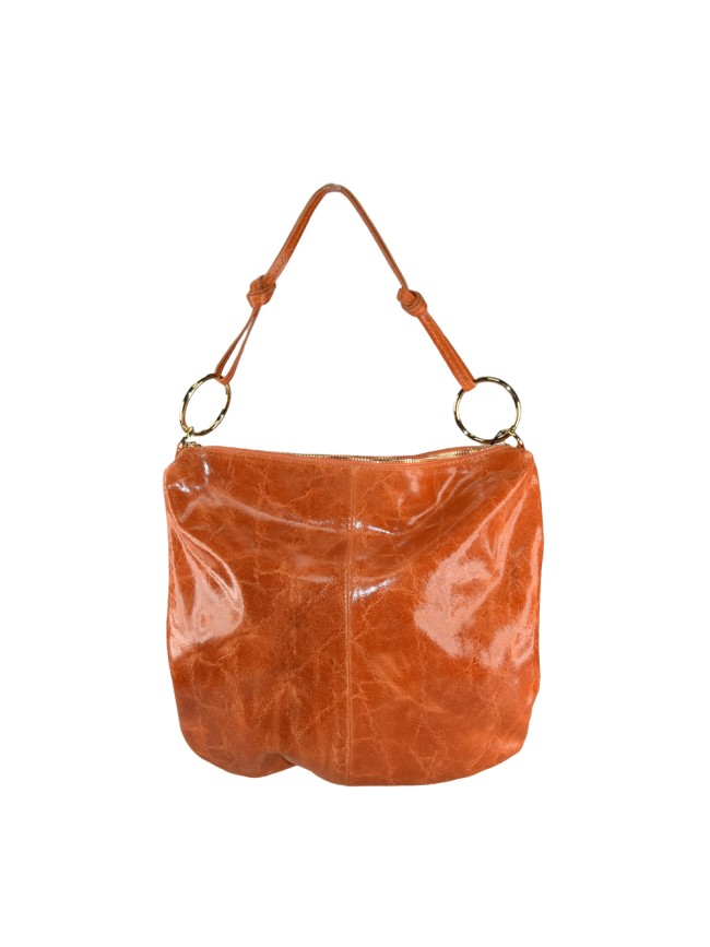 Woman leather shoulder bag 100% made...