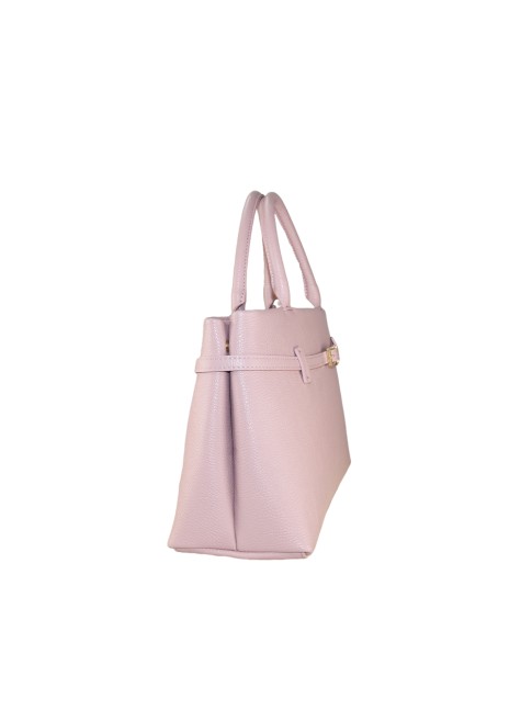 Leather handbag with... 2