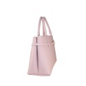 Leather handbag with shoulder strap - LC38842