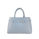 Borsa a mano in pelle con tracolla - LC38842