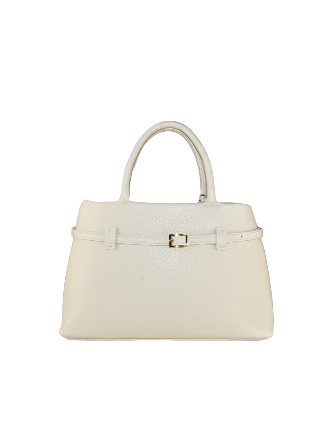 Borsa a mano in pelle con tracolla -...