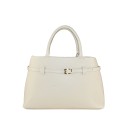 Borsa a mano in pelle con tracolla - LC38842