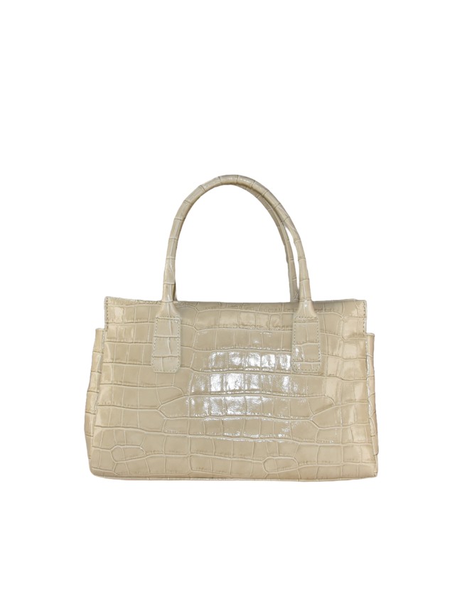 Borsa a mano in pelle stampato con...