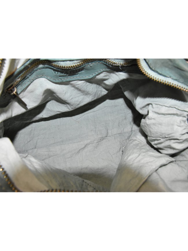 Borsa da spalla in pelle intrecciato...