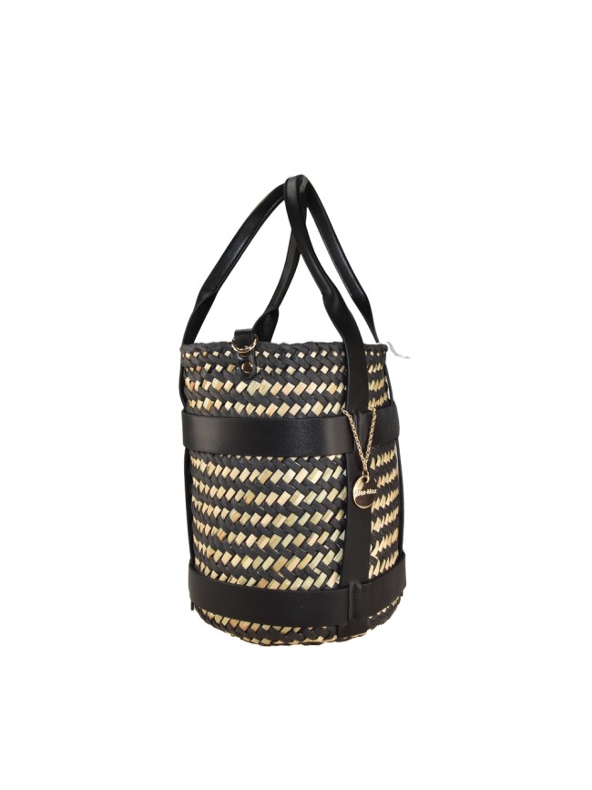 Woman straw shoulder bag - BO2116