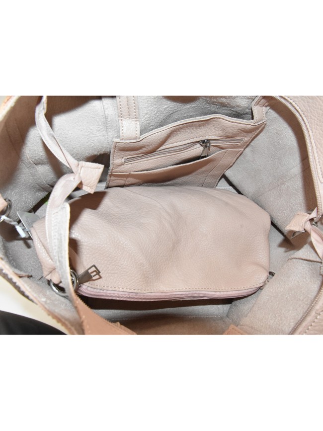 Borsa donna a spalla in ecopelle -...