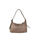 Borsa  da spalla in pelle effetto vintage - JN48853