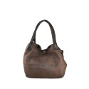 Borsa donna a spalla in vera pelle vintage - LT48853