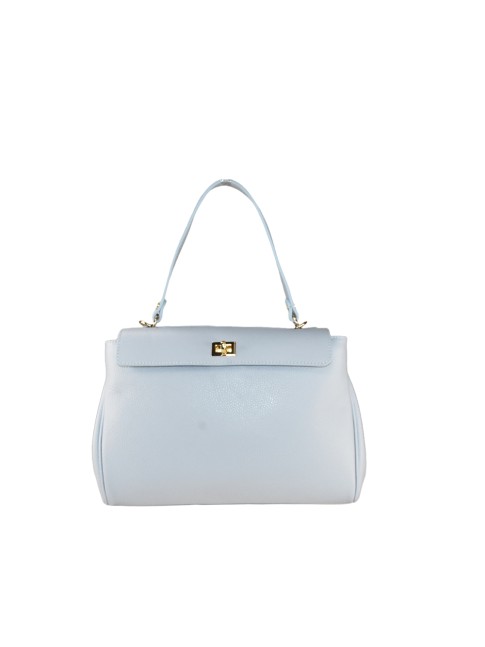 Leather hand bag 100% made...