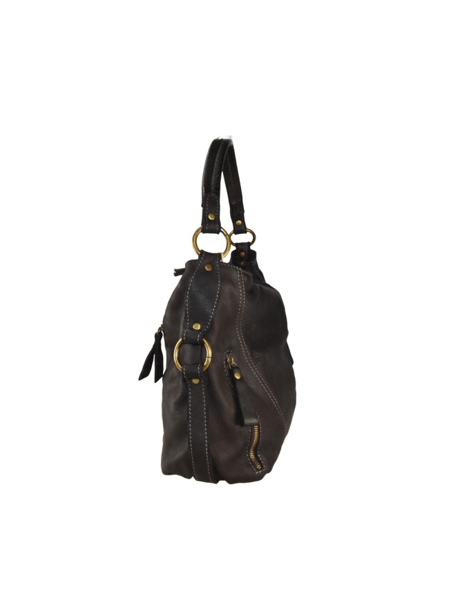 Borsa donna a spalla in vera pelle...