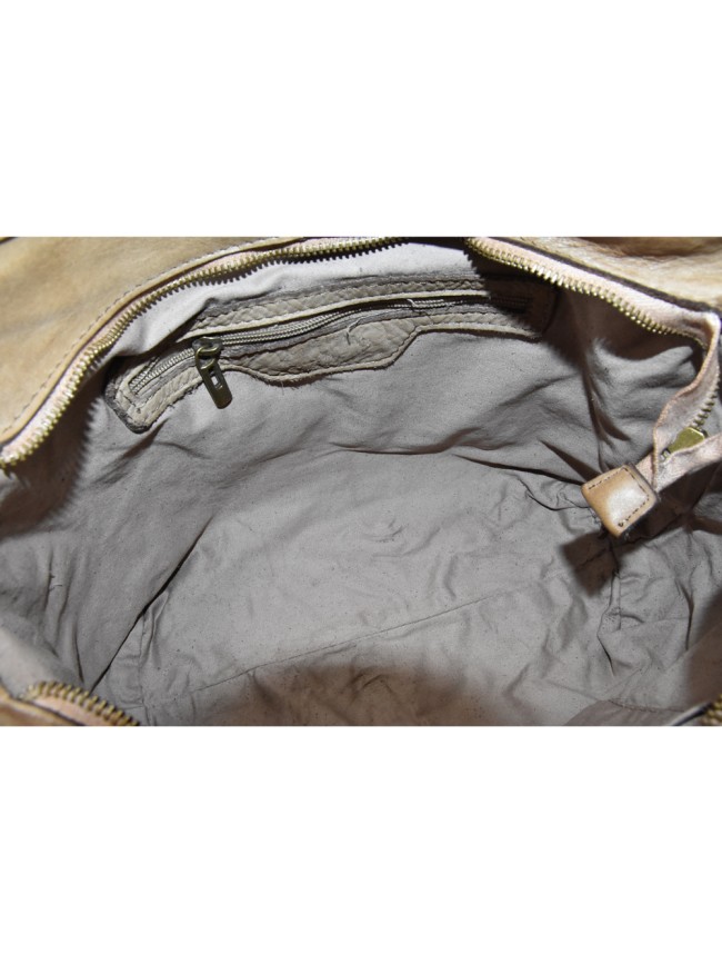 Borsa donna a spalla in vera pelle...