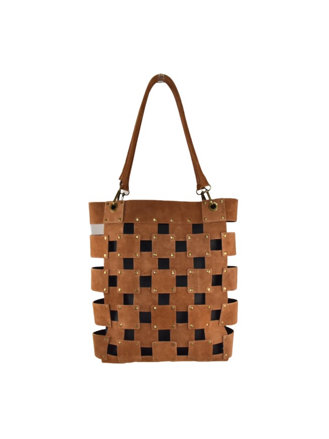 Borsa a spalla in pelle 100% made...