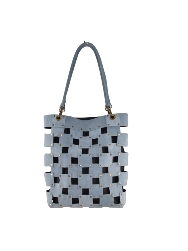 Borsa a spalla in pelle 100% made...