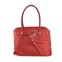 Leather shoulder bag with shoulder strap - MP42846