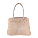 Leather shoulder bag with shoulder strap - MP42846