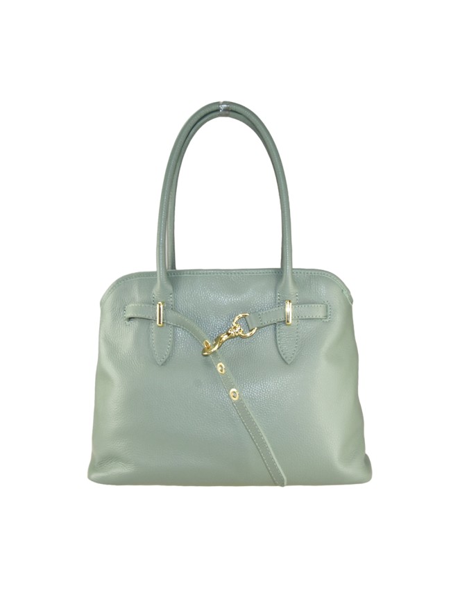 Borsa a spalla in pelle con tracolla...