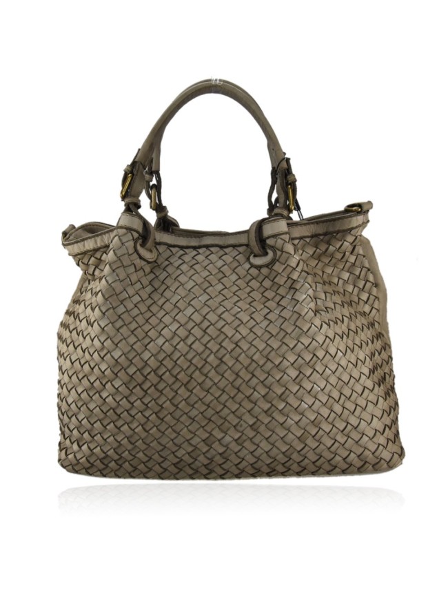 Borsa da spalla in pelle effetto...