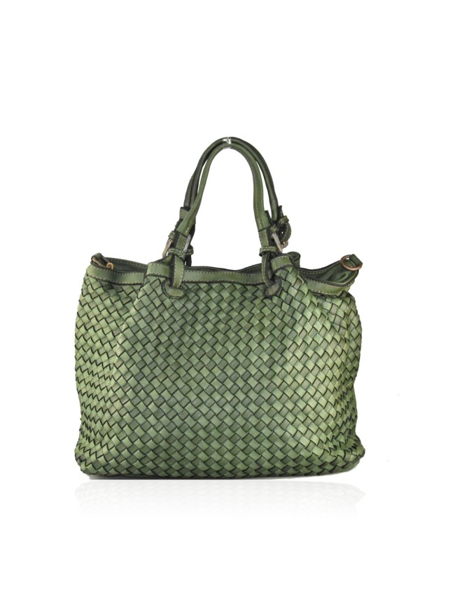 Borsa da spalla in pelle effetto...