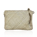 Woman washed leather pochette - AY24826
