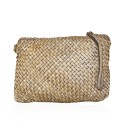Woman washed leather pochette - AY24826