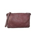 Woman washed leather pochette - AY24826