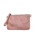 Pochette - busta in pelle effetto vintage - AY24826