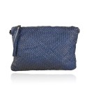Pochette - busta in pelle effetto vintage - AY35838