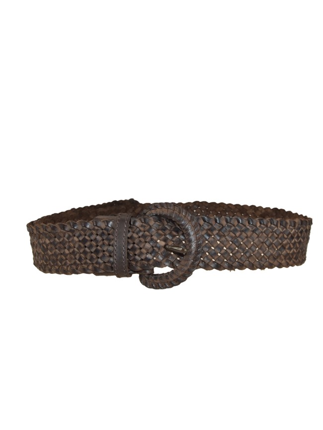 Cintura donna in pelle intrecciato - TR16818