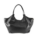 Borsa a mano in pelle con tracolla - SD39843