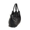 Borsa a mano in pelle con tracolla - SD39843