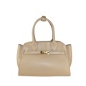 Leather handbag with shoulder strap - HK38842