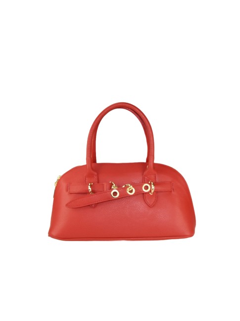 Borsa a mano in pelle con...
