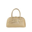 Leather handbag with shoulder strap - MP33836