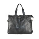 Woman vintage leather hand & shoulder bag - UM89899