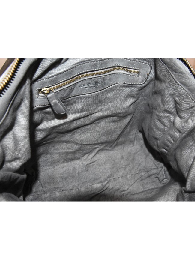 Borsa donna a spalla in vera pelle...