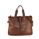 Borsa donna a spalla in vera pelle vintage - UM89899