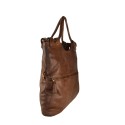 Woman vintage leather hand bag - UV85894