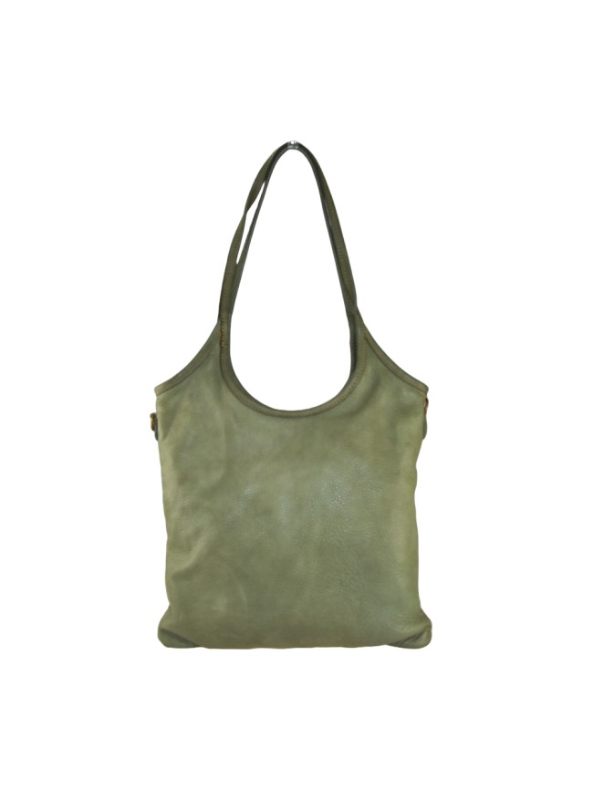 Borsa donna a spalla in vera pelle...