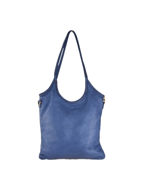 Woman vintage leather...