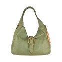 Borsa donna a spalla in vera pelle vintage - FU55861