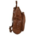 Borsa da spalla convertibile in zaino vintage -JZ49854